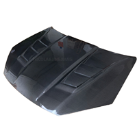 Nouveau capot à trou ouvert en fibre de carbone pour capots de moteur Hyundai Genesis coupé 12-14 en gros
