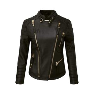 Vestes en cuir véritable pour femmes Vestes en cuir de mouton originales de haute qualité Design personnalisé Veste de moto d'hiver pour femmes 2026 - Product Image 2