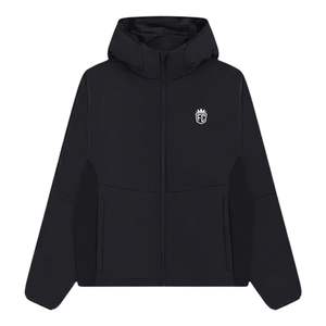 Chaqueta Aislante Térmica para Hombre, Ligera, con Capucha y Cremallera, Ropa Deportiva, Chaqueta de Moda para Exteriores en Color Negro - Product Image 1