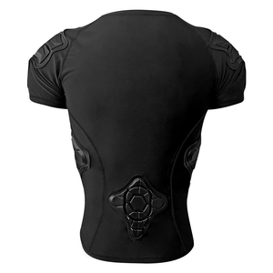 Custom Body Safe Guard Sports Padded Jersey Bicycle Cycling Body Protective Undershirt Men Bike Padded Compression Shirt - Product Image 2