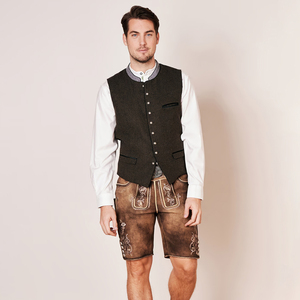 Gilets d'hiver bavarois pour hommes 2026 – Nouveauté, vente en gros, sur mesure, haute qualité, en laine, réversibles, respirants, couleurs Trachten - Product Image 2