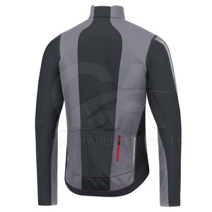 Maillot de cyclisme personnalisé pour adultes à manches longues, respirant, écologique, tissu performant à séchage rapide pour les activités de cyclisme sur route - Product Image 2