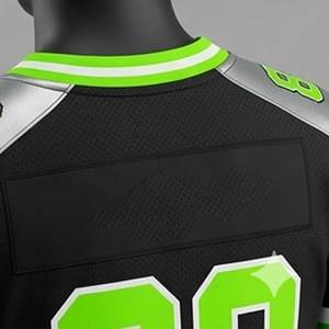 Maillots de football américain personnalisés de haute qualité, respirants, avec logo personnalisé, 100 % polyester, sublimation personnalisée - Product Image 6