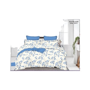 ผ้าปูเตียงสองชั้นผ้าฝ้ายแบบดั้งเดิมพร้อมลวดลายพิมพ์ลายสำหรับตกแต่งห้องนอนบ้านขายส่ง - Product Image 6