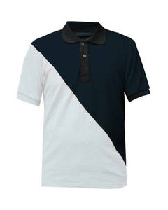 T-shirts de golf en polyester vierges pour sublimation, T-shirts unis, impression de logo personnalisé, polos grande taille pour hommes - Product Image 3