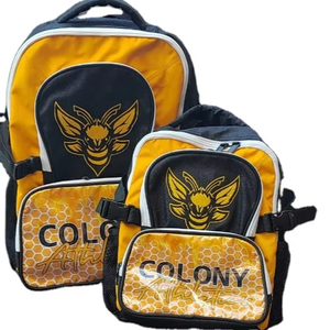 Mochila Impermeable Brillante para Animadoras, Bolsa de Viaje de PU con Purpurina para Niñas, Logotipo Personalizado del Equipo, Proveedor de Bolsas Escolares para Animadoras OEM - Product Image 1