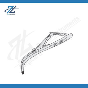 เครื่องมือผ่าตัดกระดูกและข้อชนิด Inge Type Lamina Spreader ขนาด 40 มม. ปากกว้าง 5 มม. ปลายกว้าง 170 มม. ทำจากสแตนเลส ไม่มีฟัน ผลิตในประเทศปากีสถาน - Product Image 4