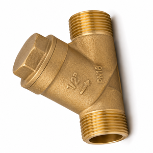 Clapet anti-retour à ressort en bronze de 1/2 pouce, pièces de service en acier inoxydable AISI 410, filetage mâle BSP - Product Image 5