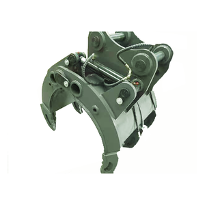 Godet grappin rotatif hydraulique 360° pour bois et roches avec moteur et engrenages, accessoires de terrassement pour mini-pelleteuse, direct usine - Product Image 3