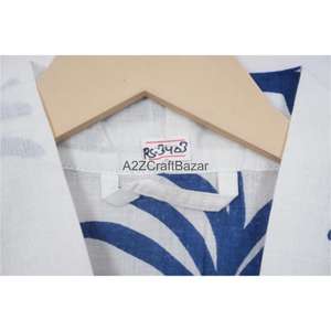 Kimono 100% Algodón con Estampado Floral, Bata de Dormir Romántica y Transpirable para Mujer, Estilo Indio, con Cierre de Cordón, para Verano, Ropa de Playa - Product Image 5