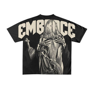 Camisas Formales de Sarga Personalizadas de Alta Calidad, Ropa Urbana Personalizada, Estampado Digital Vintage, Antiarrugas - Product Image 1