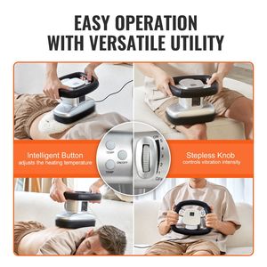 Massaggiatore Orbitale Professionale Portatile a Velocità Variabile 400-4600rpm per Chiropratica, Massaggiatore Vibrante per Collo e Spalle - Product Image 3