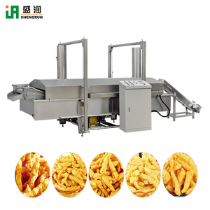 Jalur produksi pemrosesan makanan otomatis Fryer pengaduk adonan penukar panas tepung makanan ringan mesin berkelanjutan 100-150kg/jam - Product Image 4