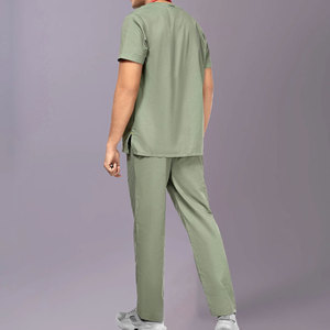 <b>doctor</b> scrub <b>set</b> hospital uniform gown <b>doctor</b> top pent <b>set</b> - Product Image 3