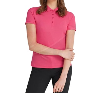 Camisa Polo de Moda para Mujer, Algodón, Manga Corta, Corte Regular, Tejido Transpirable y Suave, Estilo Casual Elegante, Ropa de Verano - Product Image 1