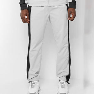 Reflective Piping <b>Mens</b> Tracksuit Stitching Black and <b>White</b> Sports <b>Jacket</b> Jogging Sweatpants Set Color Block Fashion Suit <b>men</b> - Product Image 5