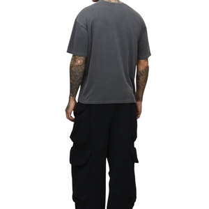 Custom Print Rhinestone <b>Flame</b> Neck T <b>Shirt</b> Men Oversized Streetwear Cotton Short Sleeve Casual Fashion Summer Wear Fit - Product Image 3