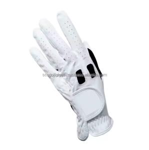 Gant de golf en cuir synthétique PU respirant de haute qualité, tenue de sport avec logo personnalisé pour hommes et femmes, main gauche, Indonésie - Product Image 2