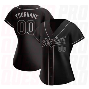 Camiseta de Béisbol Personalizada de Alta Calidad, Transpirable, de Poliéster, para Hombre, Adulto, Auténtica - Product Image 3