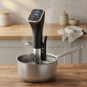 Circulateur d'immersion électrique Sudex pour cuisson sous vide avec contrôle précis de la température via Wi-Fi, appareil de cuisson sous vide pour aliments - Product Image 4