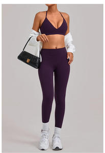 Premium Women’s Seamless Crop <b>Top</b> Sports Bra Yoga Fitness Workout Activewear Tank <b>Top</b> Stretch Gym Training Running Athletic Crop - Product Image 4