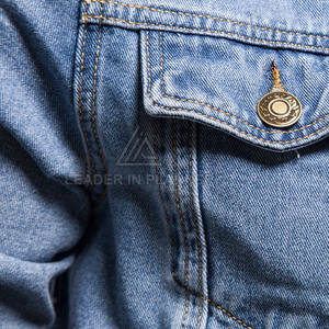 Veste en jean pour homme, prix bas, haute qualité, logo personnalisé imprimé, grande taille, respirante, veste d'hiver personnalisée pour homme - Product Image 4