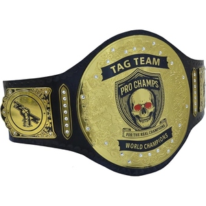 Wholesale Custom Champion <b>Belt</b> for Wrestling Boxing MMA Championship Premium Leather <b>Gold</b> Metal Plate Personalized Logo Design - Product Image 1