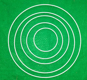 Cercle blanc circulaire de 30 cm pour la décoration murale, macramé, design bohème, idéal pour les attrape-rêves, couronnes, travaux manuels pour enfants - Product Image 5