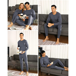Ropa Interior Térmica de Poliéster Grueso para Hombre RABUSH SPORTS, Transpirable, de Manga Larga para Invierno, Venta al Por Mayor - Product Image 6