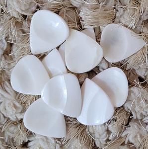 Organic material Camel bone 10 pcs set <b>Guitar</b> Picks <b>Plectrums</b> Tear Drop Shape For All Types Of <b>Guitars</b> - Product Image 5