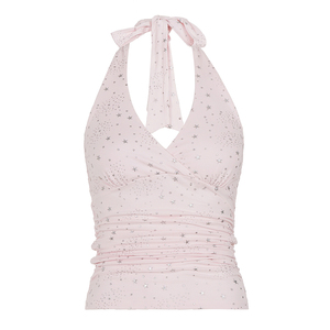 Débardeur côtelé sans manches pour femme, tricoté, doux et extensible, décontracté, pour l'été, basique, mode, fitness, haute qualité - Product Image 2