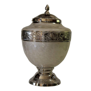 Mémorial funéraire cendres adultes urnes de crémation en métal en laiton urnes de crémation de style unique urnes de crémation en métal de conception à la main - Product Image 6