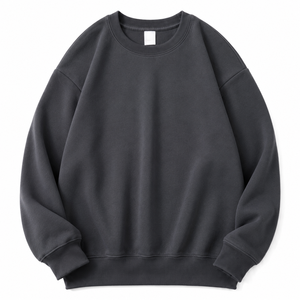 Custom Luxury Cotton Sweat Shirt Premium Soft Fleece OEM Apparel Manufacturer Private Label Wholesale Clothing - Product Image 6