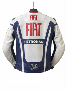 Men’s Ramaha CE Level 2 Cowhide Leather Moto <b>Racing</b> <b>Jacket</b>/Chaqueta Motorcycle Track Protective Riding Approved Gear - Product Image 2