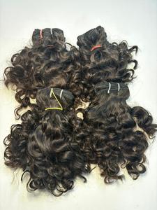 <b>Afro</b> Curly hair Bundles and Kinky Straight Human Hair Extensions Natural Lightweight Eco-Friendly Bulk Pack - Product Image 5