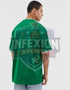 <b>Men's</b> <b>Green</b> Solid Color Short Sleeve T-Shirt With Contrast Trim O-Neck Regular Fit Casual Knitted Cotton <b>Top</b> - Product Image 3