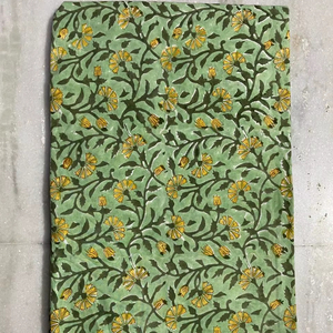 Tela estampada a mano con bloques, tela india estampada a mano, tela de algodón suave y ligera, directo de fábrica, precio al por mayor - Product Image 1