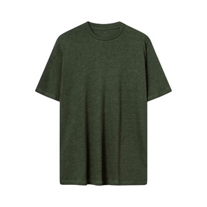 T-shirt vierge grande taille de haute qualité pour hommes T-shirts en coton surdimensionnés avec impression et taille personnalisées - Product Image 1