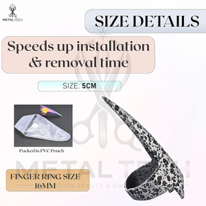 Hair Parting Sectioning Rings Stainless Steel Best Quality Durable Lightweight Customized Comfortable Grip Reusable Hair Tools - Product Image 6