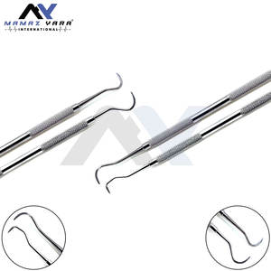 Juego de Instrumentos Dentales Premium para Limpieza de Sarro, Anterior, Posterior y Periodontal, con Raspador Tipo H6/H7 y Raspador Jaquet U15/30 - Product Image 2