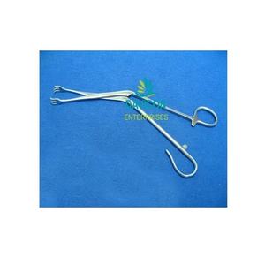 Pince Tivnen amygdale de haute qualité Instrument médical en acier inoxydable à 3x3 broches avec matière plastique - Product Image 1