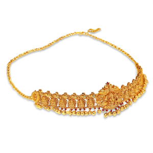 Fashion Body Chain Gold Polish Vadanam with Nagas - Product Image 2