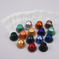 Mini capsules de café en gros à prix raisonnable Capsules de café en feuille d'aluminium scellables de haute qualité