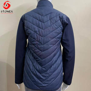 Chaqueta Acolchada Unisex de Alta Calidad con Logotipo Personalizado OEM, Cuello Redondo, Invierno, Ecológica, Impermeable, 100% Poliéster, Posición del Logotipo Personalizada - Product Image 4