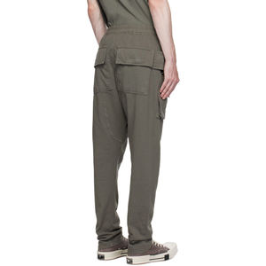 Pantalon cargo slim fit pour homme, pantalon utilitaire tendance moderne, tissu en coton extensible, design à jambe fuselée - Product Image 3