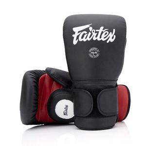 นวมชกมวย Fairtex หนังแท้ น้ำหนักเบา สำหรับฝึกซ้อมและแข่งขัน มวยไทย ซานด้า MMA - Product Image 1