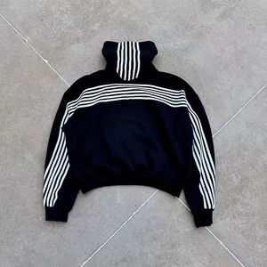 Conjunto deportivo para hombre con logotipo personalizado al por mayor, sudaderas con capucha tipo jogger, pantalones deportivos de doble cintura, diseño nuevo y de gran venta, corte ajustado, en venta. - Product Image 5