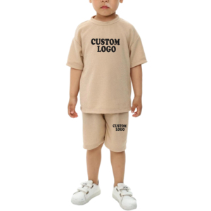 Nouveaux ensembles été bébé enfant : t-shirt et short décontractés, t-shirts à manches courtes, shorts en coton, deux ensembles pour petite fille et garçon. - Product Image 1