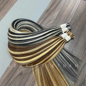 Prix de gros couleur personnalisée extensions de cheveux en vrac vietnamiens Super Double étiré extrémité complète longue durée soyeux lisse droite - Product Image 5