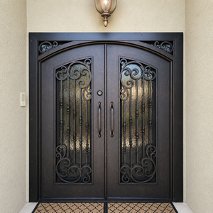 Découvrez les tendances des portes en fer artistiques et les styles de portes de sécurité en acier robustes qui apportent une élégance ultime à votre bien-aimée maison. - Product Image 4
